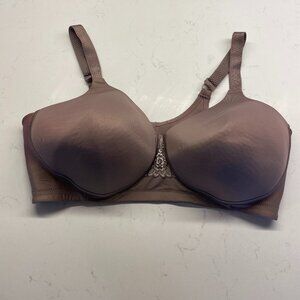 Vanity Fair Full‎ Figure Beauty Back Smoother Wireless Bra Walnut, 42DD,  71380